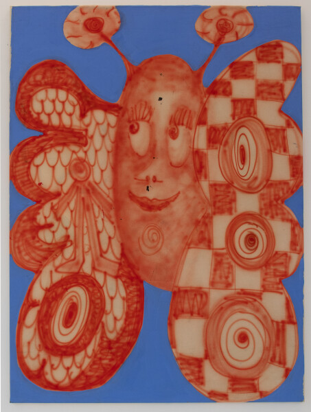 Pepi Schikowski
 - Relax And Feeling Fine - 2023 - Airbrush und Acryl auf ungrundierter Leinwand - K2