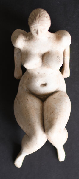 Harry Müller - Liegender weiblicher Akt - um 1955 - Gips