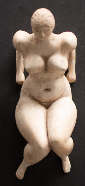 Harry Müller - Liegender weiblicher Akt - um 1955 - Gips