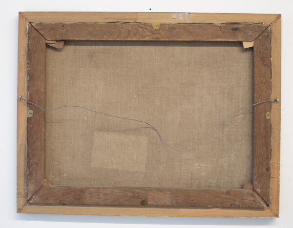 Lore Feldberg-Eber - Gehöft im Winter - 1937 - Ölgemälde