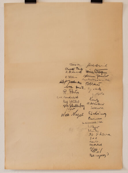 Paris, Rosenspieß, Pauli, Richter, u.v.m. - Autographen - 1960er Jahre