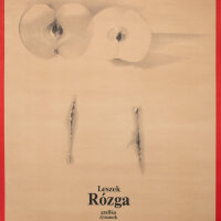 Leszek Rózga - Lezsek Rózga grafika rysunek (Ausstellungsplakat) - 1974 - Farboffsetlithografie