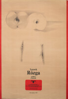 Leszek Rózga - Lezsek Rózga grafika rysunek (Ausstellungsplakat) - 1974 - Farboffsetlithografie