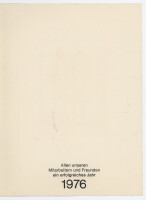 Egberth Herfurth - Verkehrte Welt - 1975 - Kolorierter Holzstich