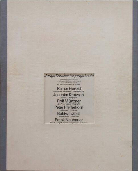 Rolf Münzner u.a. - Mappe: Junge Künstler für junge Leute - Grafikmappe - 1973 - Verschiedene grafische Techniken