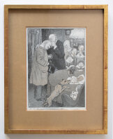 Thomas Theodor Heine - Kindersegen - ca. 1902 - Tusche (Pinsel, Feder, Spritztechnik) und Deckweiß