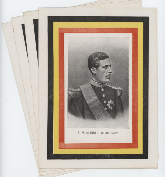 Hans Heinrich Bockwitz - Materialsammlung zum belgischen Widerstand gegen die deutsche Besatzung - 1914-1918