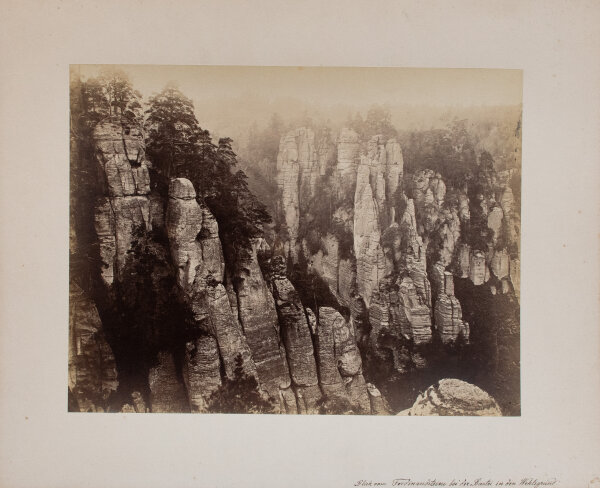 Freimund Edlich | Blick vom Ferdinandsteine | Fotografie | 1881