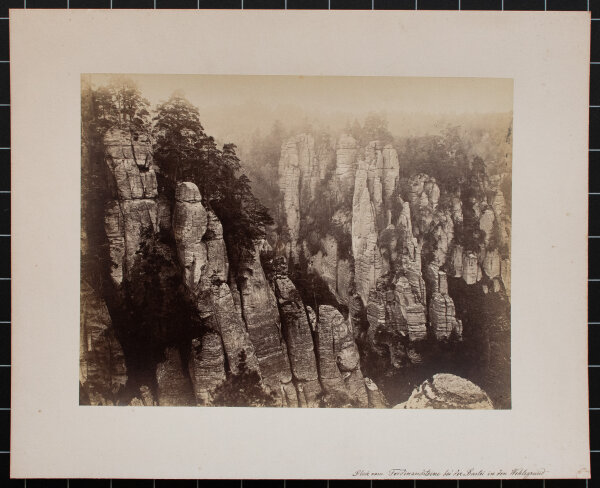 Freimund Edlich | Blick vom Ferdinandsteine | Fotografie | 1881