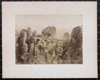 Friedrich und Ottilie Brockmann | Basteibrücke | Fotografie | Um 1880