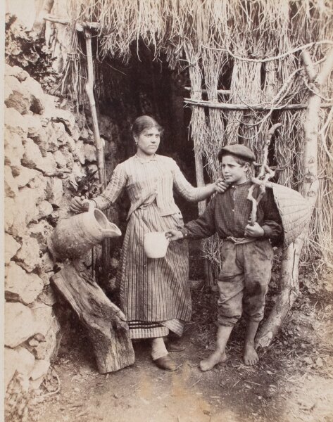 Giorgio Sommer | Capri - Vecchio donne | Fotografie | 1880er Jahre