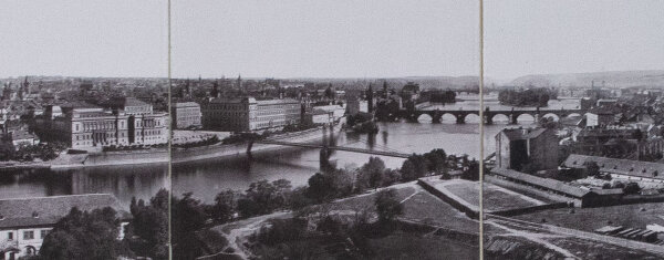 Unbekannter Fotograf | Panorama von Prag | Fotografie | 1880er Jahre