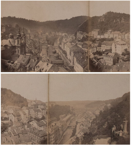 Unbekannter Fotograf | Panorama von Karlsbad | Fotografie | 1880er Jahre