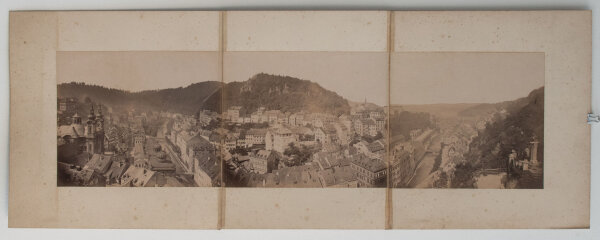 Unbekannter Fotograf | Panorama von Karlsbad | Fotografie | 1880er Jahre