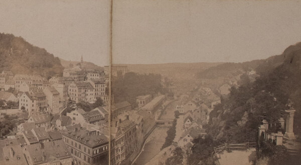 Unbekannter Fotograf | Panorama von Karlsbad | Fotografie | 1880er Jahre