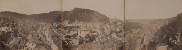 Unbekannter Fotograf | Panorama von Karlsbad | Fotografie | 1880er Jahre