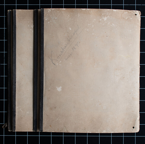 Basile (Vassilaki) Kargopoulo | Panorama von Konstantinopel | Fotografie | Um 1870