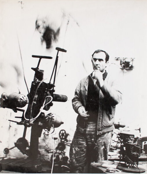 Vera Mercer | Jean Tinguely | Fotografie | 1960er Jahre