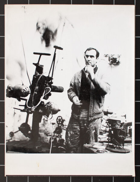 Vera Mercer | Jean Tinguely | Fotografie | 1960er Jahre
