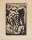 Hans Jüchser | Grabende Männer | Holzschnitt | 1935