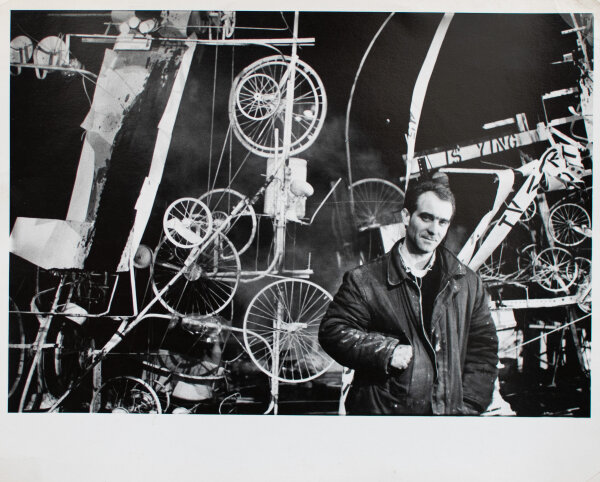 David Gahr | Jean Tinguely | Fotografie | 1960