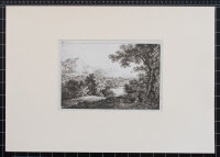 Martin von Molitor | Der in der Ferne sich verlierende Fluß | Radierung | Um 1795