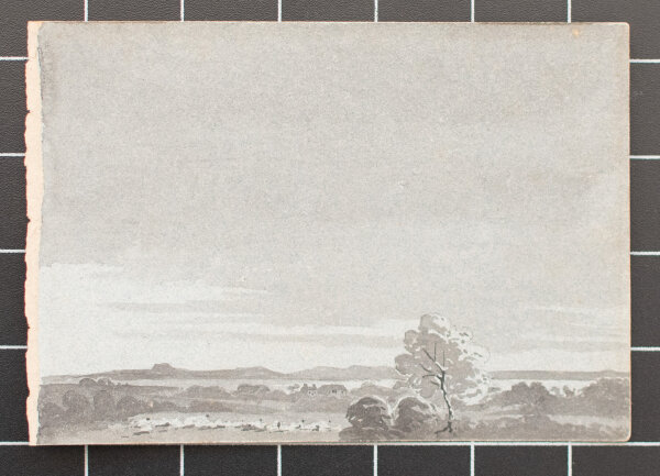 Künstler der Romantik | Landschaft und Boot | Feder und Tusche, laviert | 18./19. Jhd.