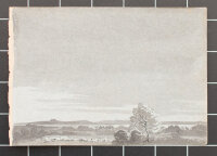 Künstler der Romantik | Landschaft und Boot | Feder und Tusche, laviert | 18./19. Jhd.