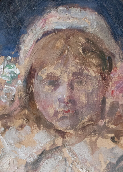 Hubert Haider | Mädchenbildnis | Ölmalerei | 20. Jhd.