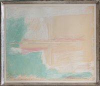 Georg Meistermann | Abstrakte Komposition mit Kreuz |...