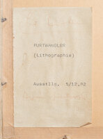 Charlotte Bexten | Furtwängler | Monotypie | Mitte 20. Jhd.