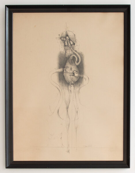 Paul Wunderlich | Leda | Lithographie | 1962