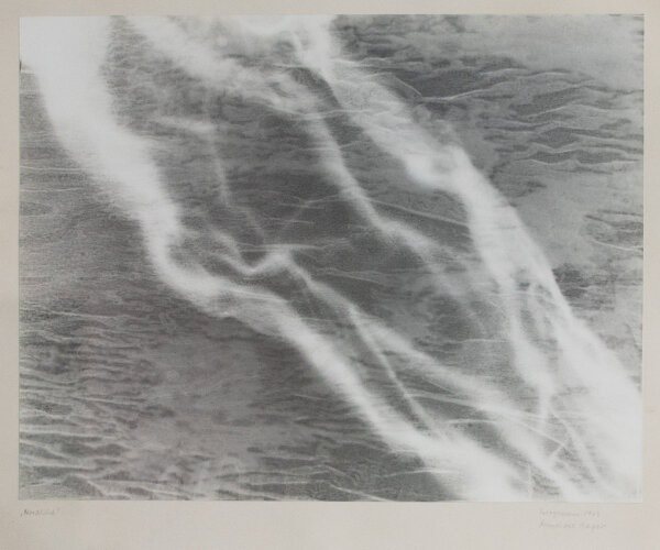 Anneliese Hager | "Nordlicht" | Fotogramm | 1963