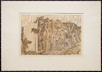 Katsushika Hokusai | Ruhe am Wasserfall | Farbholzschnitt | um 1840