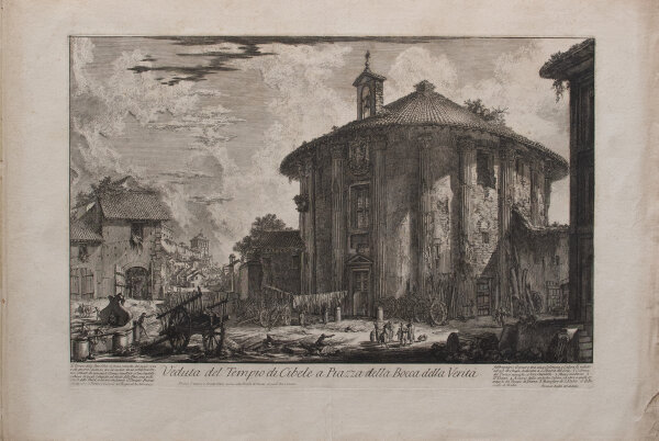 Giovanni Battista Piranesi | Veduta del Tempio di Cibele | Radierung | Ca. 1758