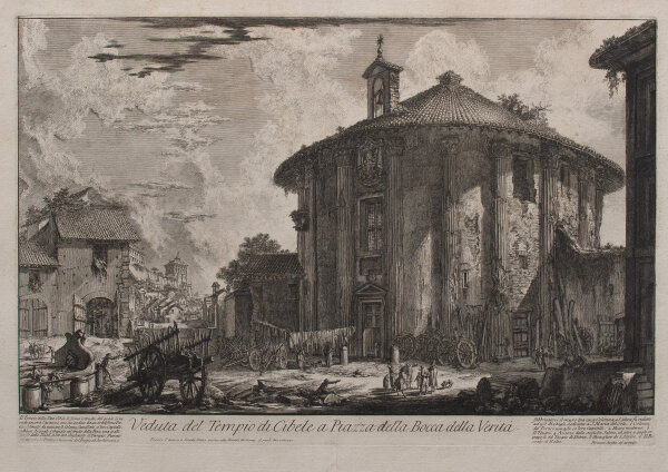 Giovanni Battista Piranesi | Veduta del Tempio di Cibele | Radierung | Ca. 1758
