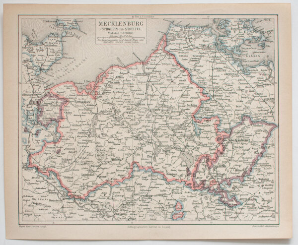 Diverse | Mecklenburg-Vorpommern | Kupferstiche, Radierungen, Lithograpghien und Stahlstiche, teils koloriert | 17. bis frühes 20. Jhd.