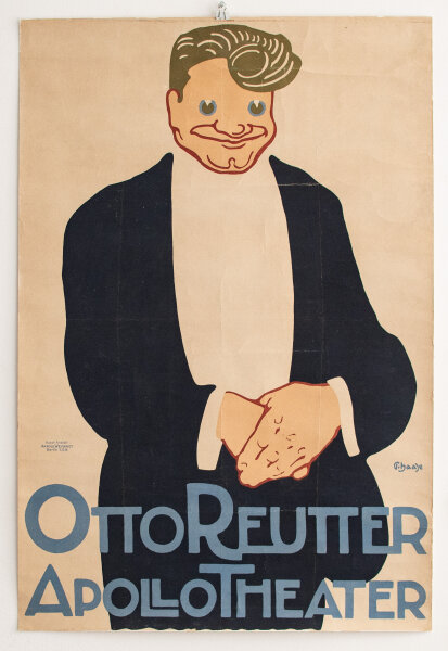 Paul Haase | Plakat Otto Reutter | Farblithographie | 1910