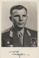 Juri Gagarin | Autograph/Autogramm | Fotodruck | 1965