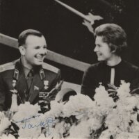 Juri Gagarin | Autograph/Autogramm | Fotografie | 1963