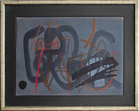 Fritz Winter | In und Nebeneinander | Öl auf Pappe |...