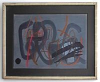 Fritz Winter | In und Nebeneinander | Öl auf Pappe | 1953