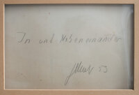 Fritz Winter | In und Nebeneinander | Öl auf Pappe | 1953