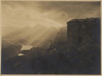 Albert Steiner | Segantinis Sterbehaus | Fotografie | 1921